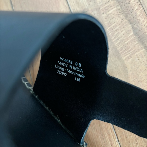 Cole Haan Black Espadrilles Sandals Cloudfeel W9 - Picture 10 of 11